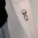 alien tattoo