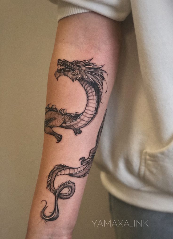 The Mystical Beauty of Dragon Tattoos: Symbolism and Meaning