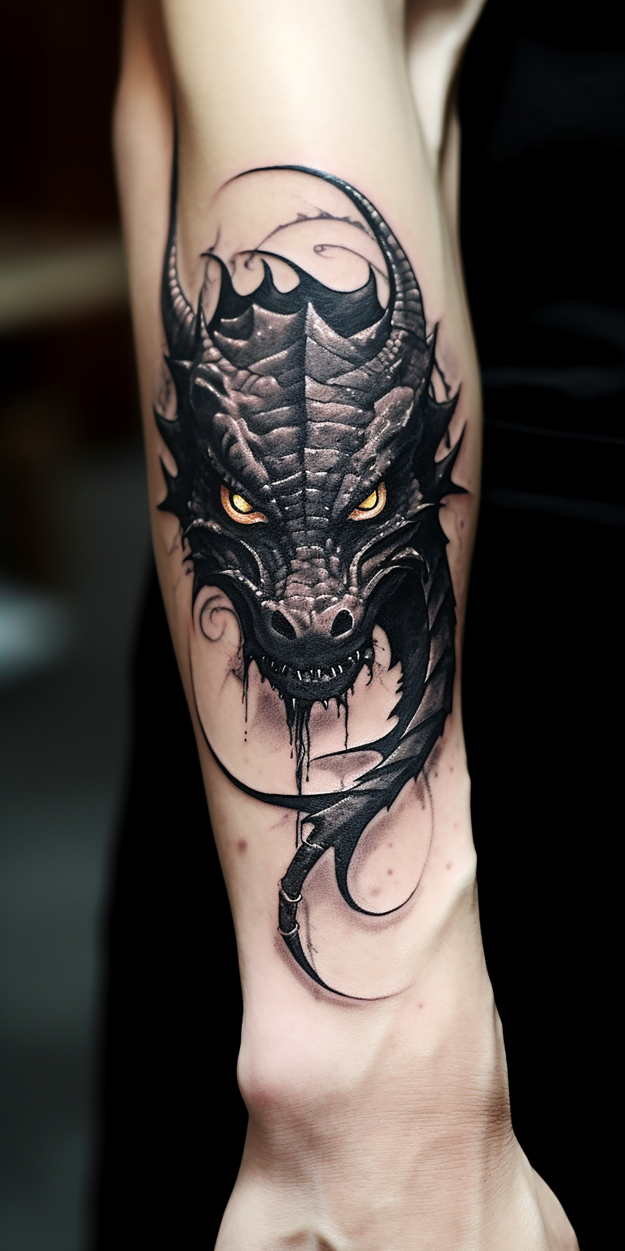 dragon tattoo