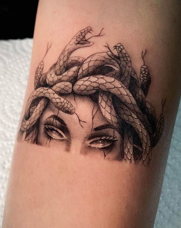 The Mythical Beauty: Exploring the Intriguing Symbolism of Medusa Tattoos