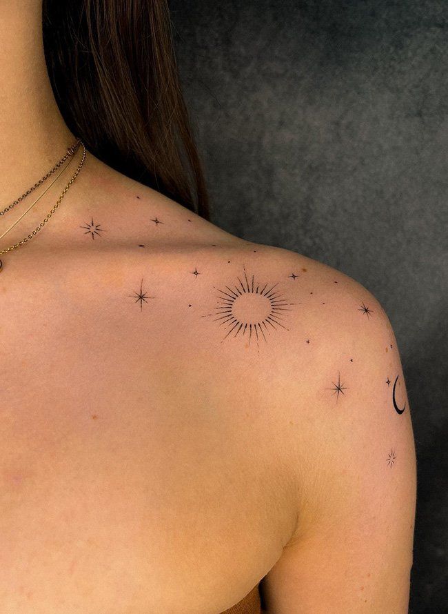 shoulder tattoos for women