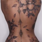 back tattoo women