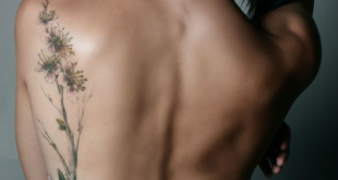 back tattoo women