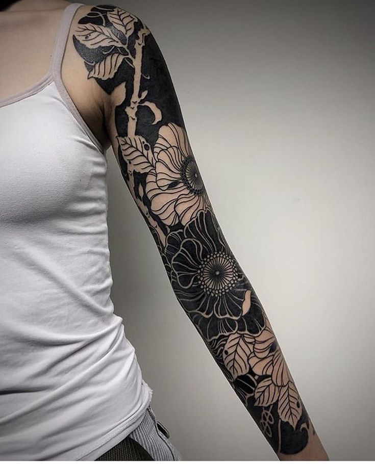 The Rise of Blackout Tattoos: A Bold Trend in Body Art