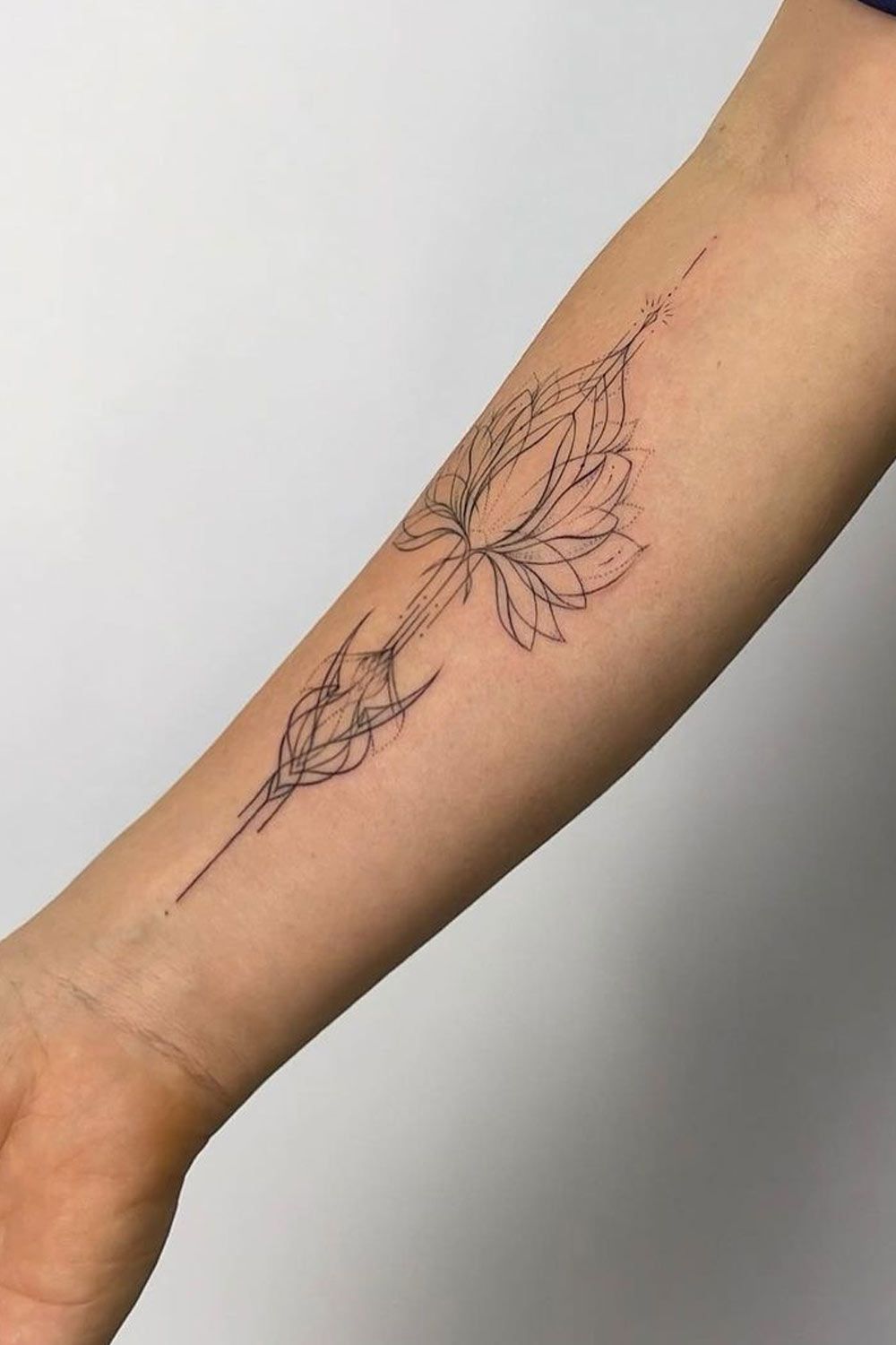 forearm tattoo women