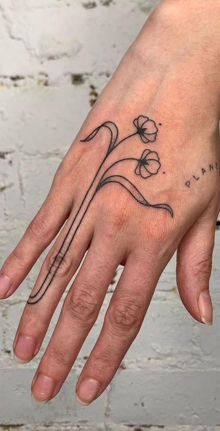 finger tattoos