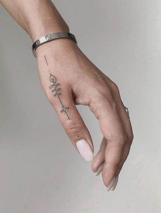 finger tattoos