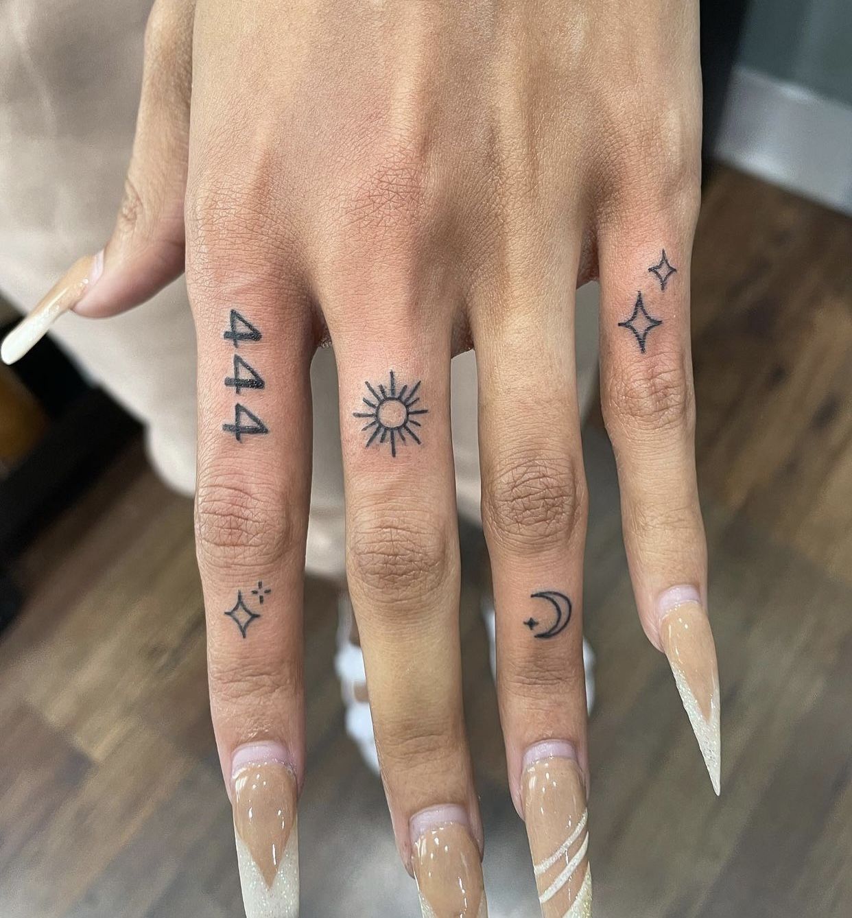 hand tattoos