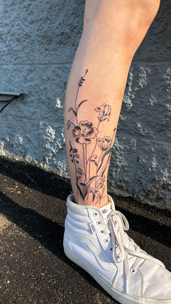 leg tattoos