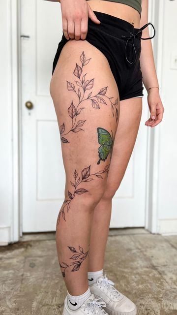 leg tattoos women