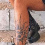 leg tattoos women