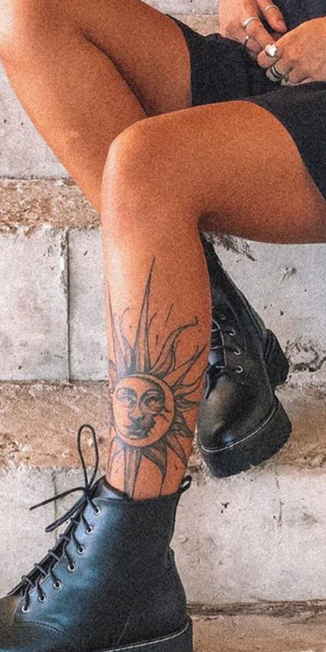 leg tattoos women