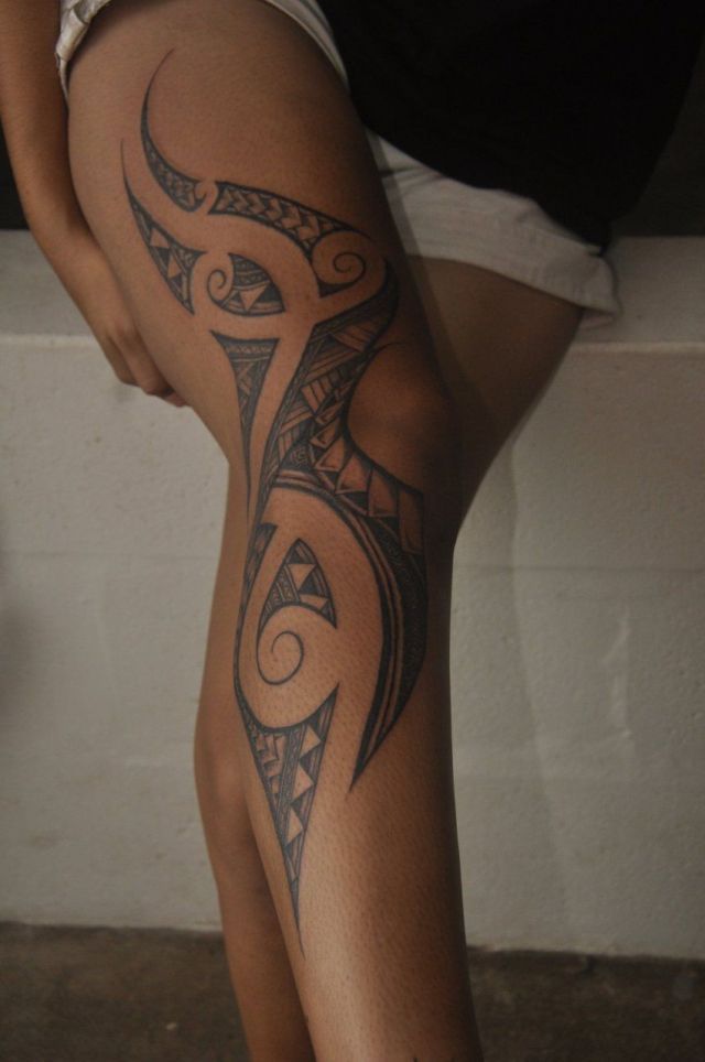 leg tattoos