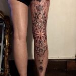 leg tattoos women