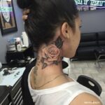 neck tattoos women