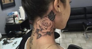 neck tattoos women