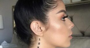 neck tattoos women