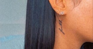 neck tattoos women