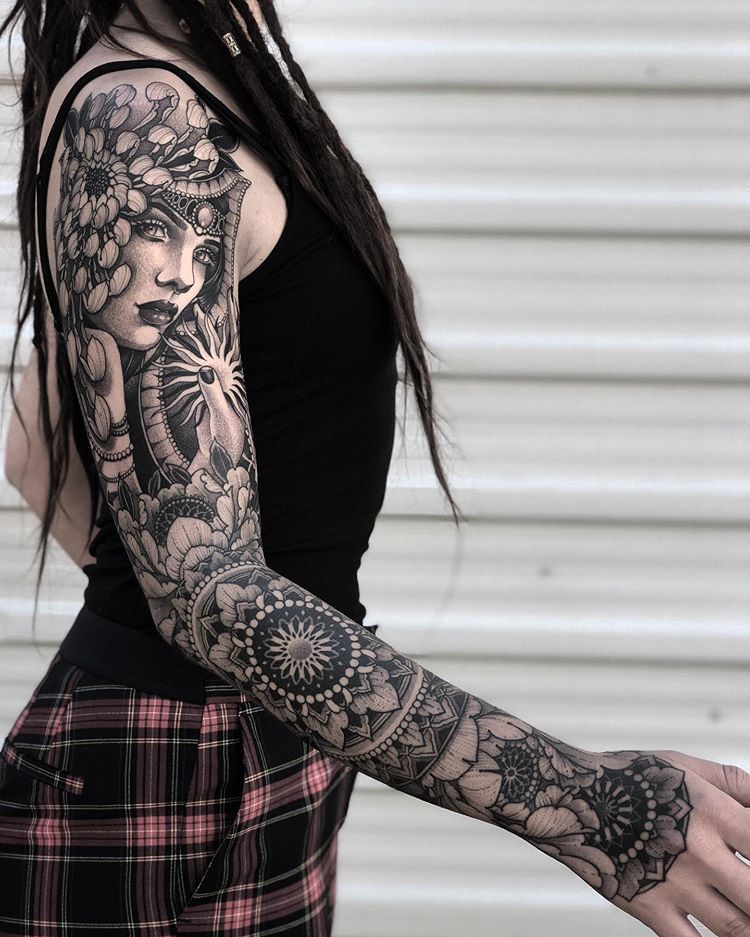 sleeve tattoos for women