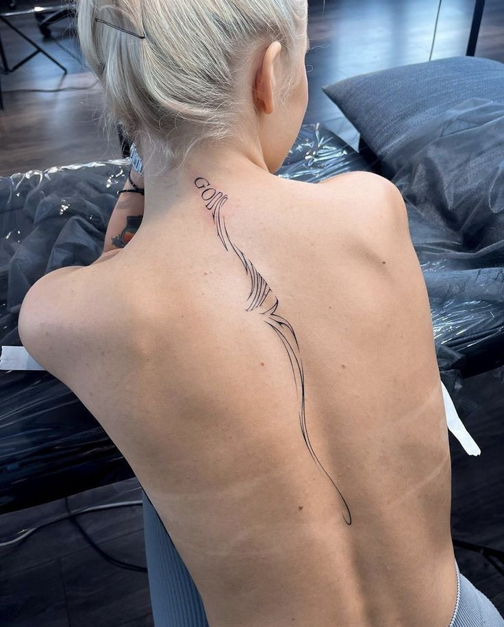 The Rise of Spine Tattoos: A Bold Statement of Strength and Beauty