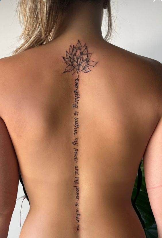 The Rise of Spine Tattoos: Exploring the Trend and Meaning Behind This Unique Placement