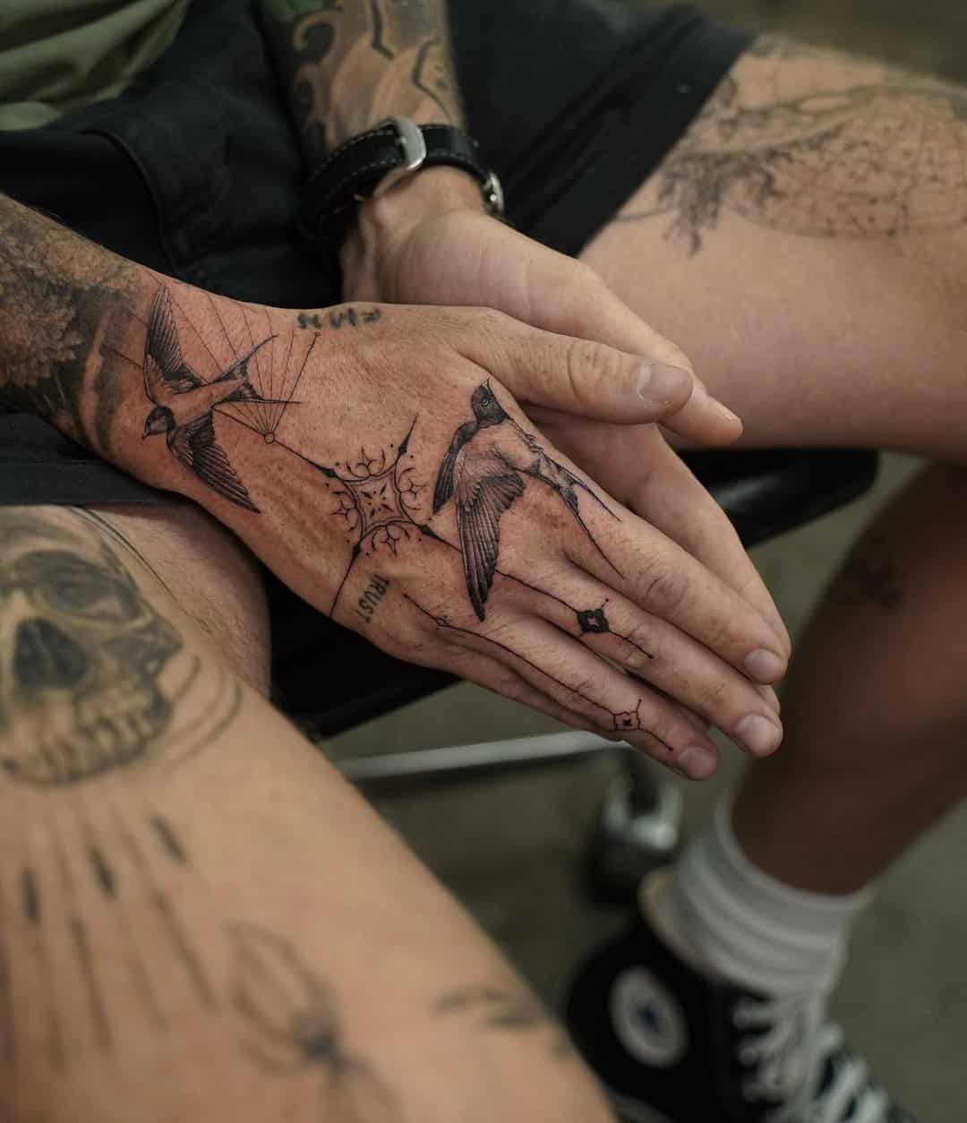 tattoo hand