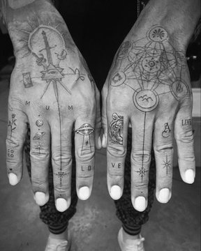 tattoo hand