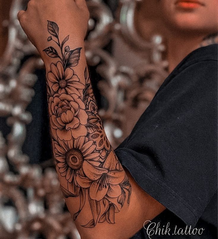 forearm tattoo women