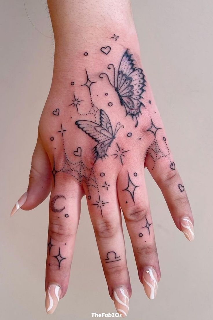 hand tattoos