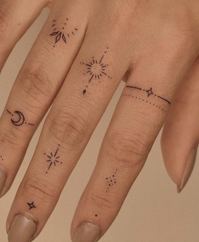 hand tattoos