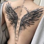 back tattoo women