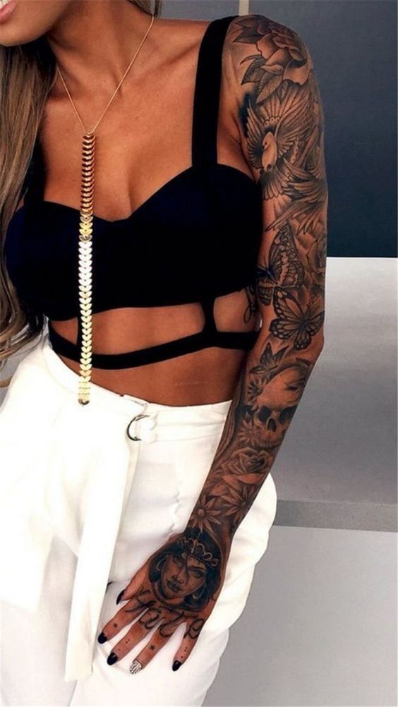 sleeve tattoos for women