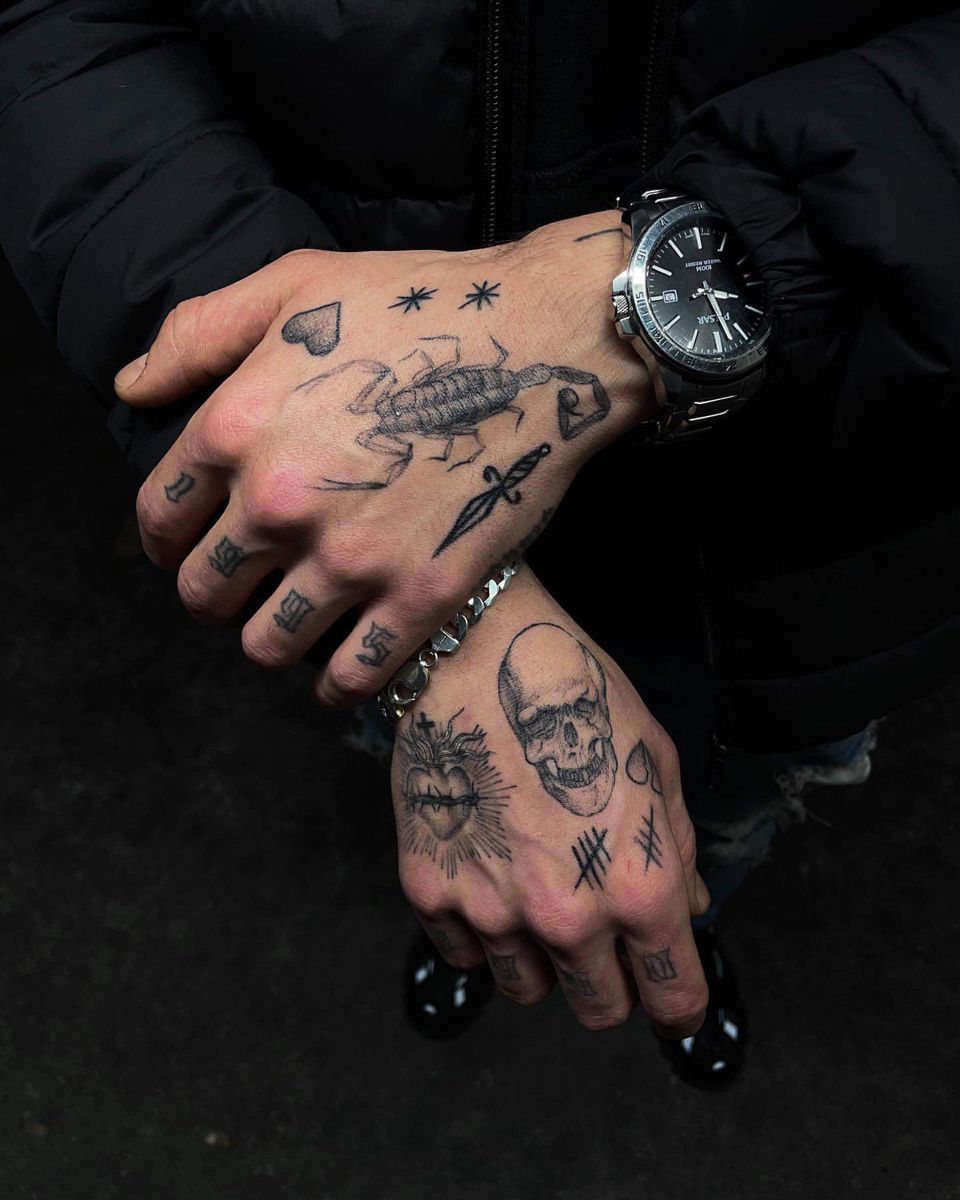 tattoo hand