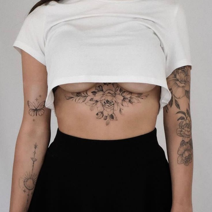 The Rising Trend of Under Breast Tattoos: A Bold and Beautiful Choice