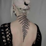 neck tattoo