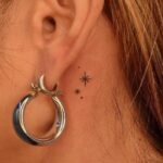 tattoo behind ear