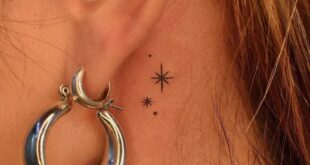 tattoo behind ear