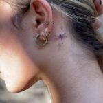 tattoo behind ear