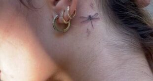 tattoo behind ear