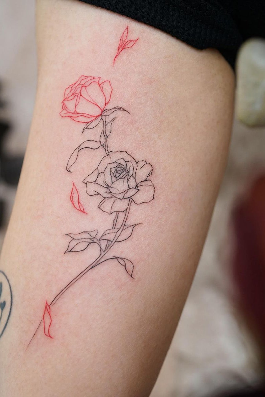 tattoo rose