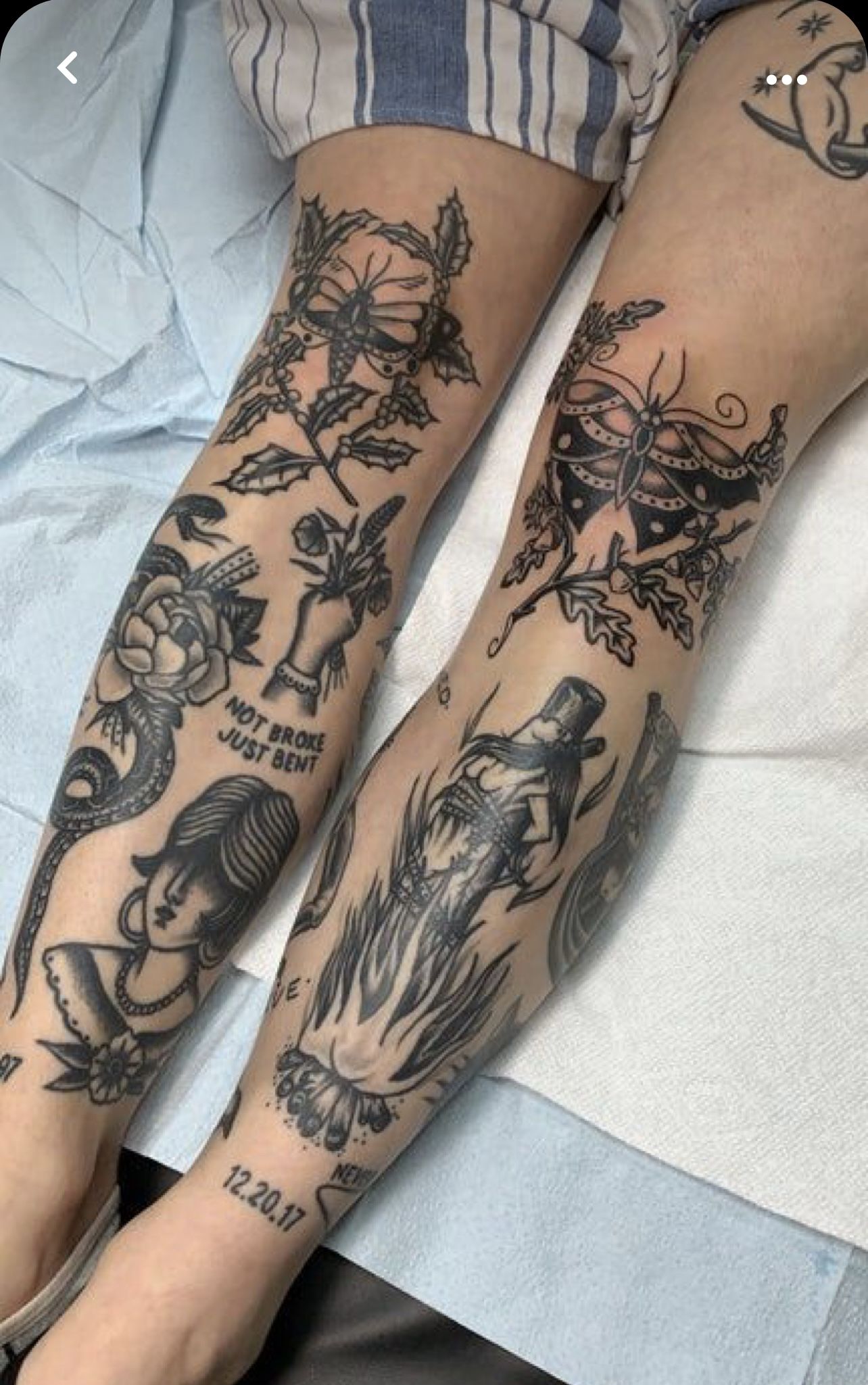 tattoo leg