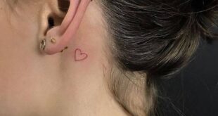 tattoo behind ear