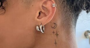 tattoo behind ear