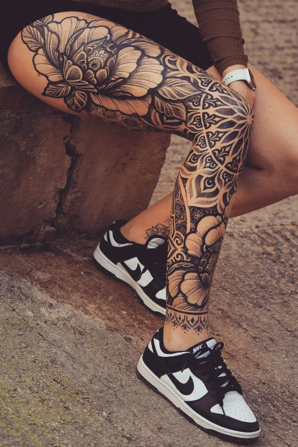 leg tattoos