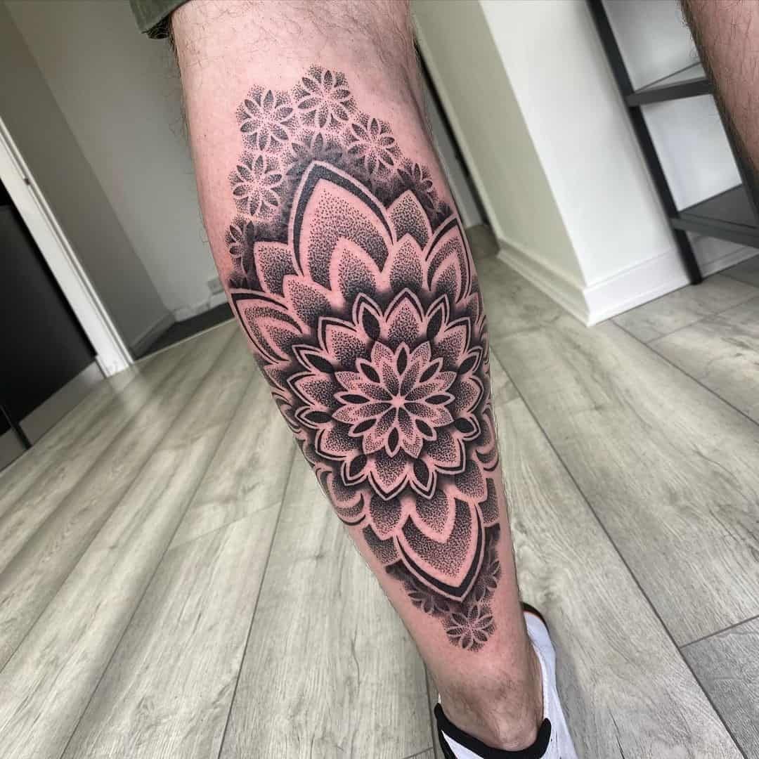 tattoo leg