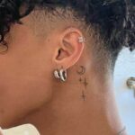 behind the ear tattoo ideas