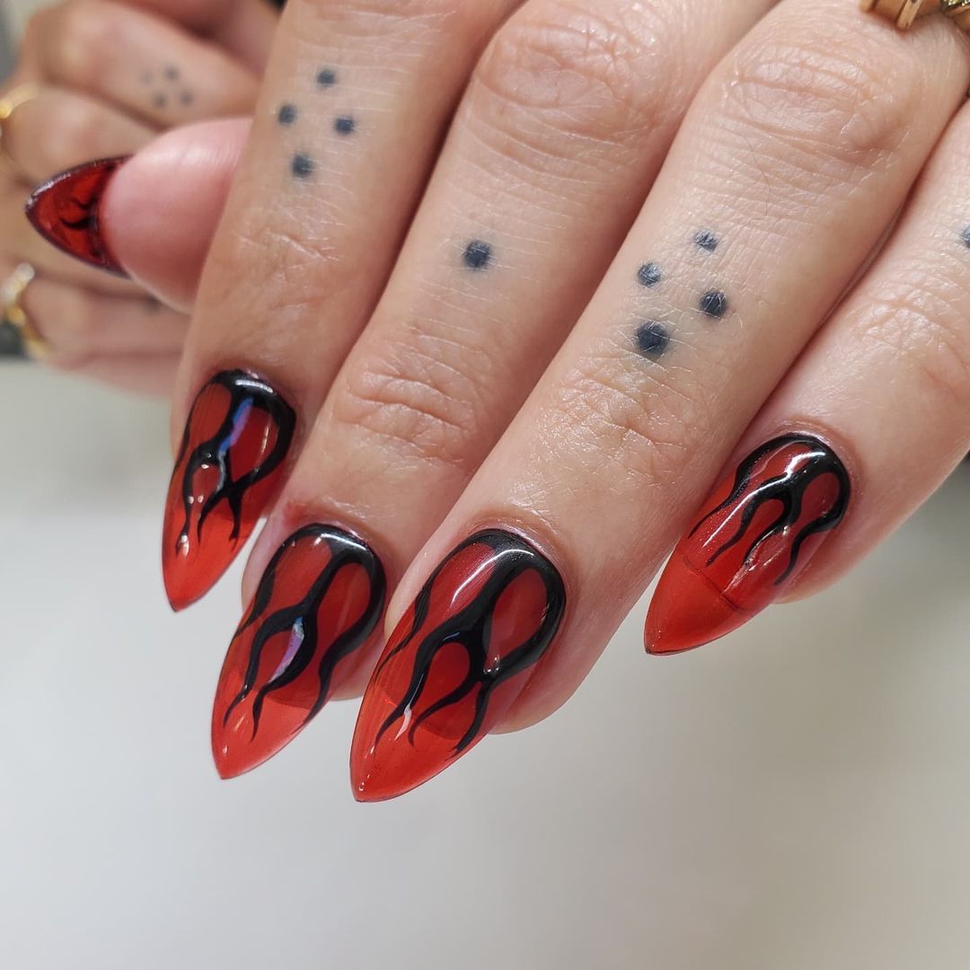 Unleash Your Edgy Side with Tattoo Nails