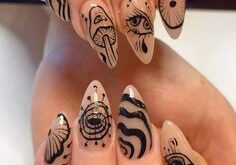 tattoo nails