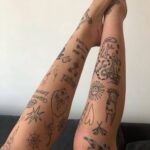 leg tattoos