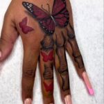 hand tattoos for women